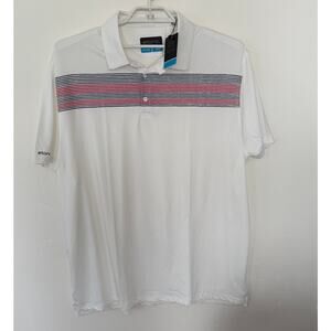 Etonic Men's Polo Golf Shirt USA White 3XL XXXL
